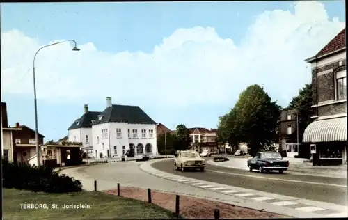 Ak Terborg Gelderland, Sint Jorisplein