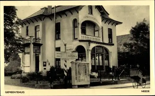Ak Neede Berkelland Gelderland, Gemeentehuis