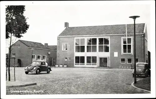 Ak Ruurlo Gelderland, Gemeentehuis