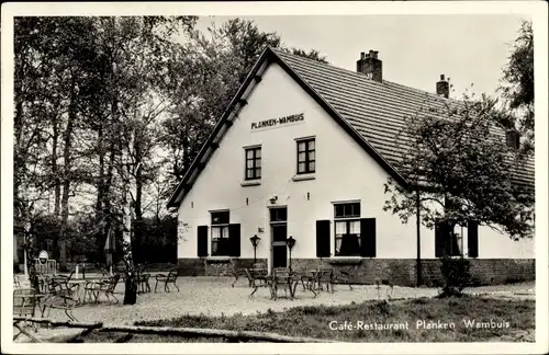 Ak Ede Gelderland Niederlande, Café Restaurant Planken Wambuis