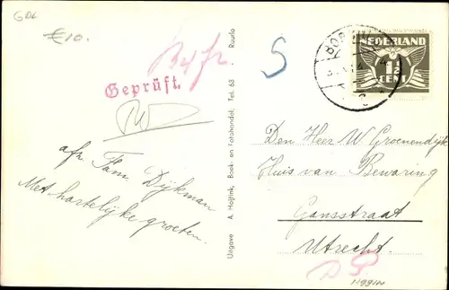 Ak Ruurlo Gelderland, Huize Rijkenbarg