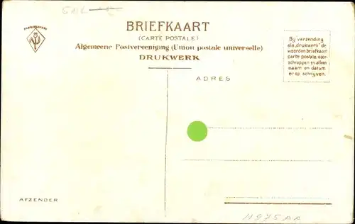 Ak Arnhem Gelderland Niederlande, Waterval, Sonsbeekweg