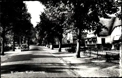 Ak Wolfheze Gelderland, Wolfhezerweg