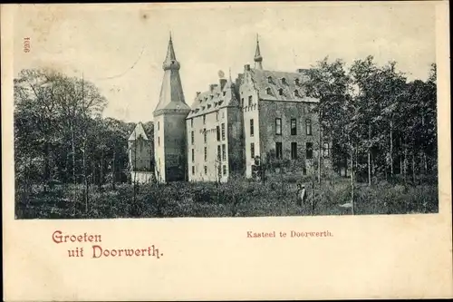 Ak Doorwerth Gelderland, Kasteel te Doorwerth