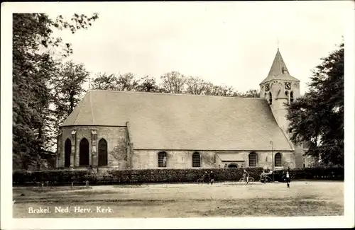 Ak Brakel Gelderland Niederlande, Ned. Herv. Kerk