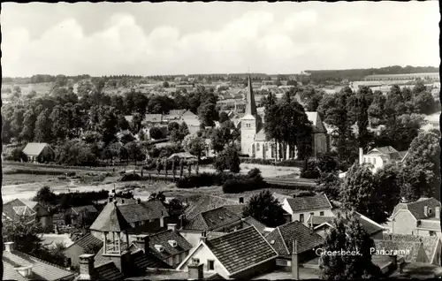 Ak Groesbeek Gelderland, Panorama