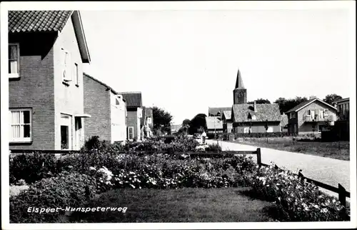 Ak Elspeet Gelderland, Nunspeterweg