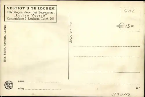 Ak Lochem Gelderland, Rustoord St. Josephshuis