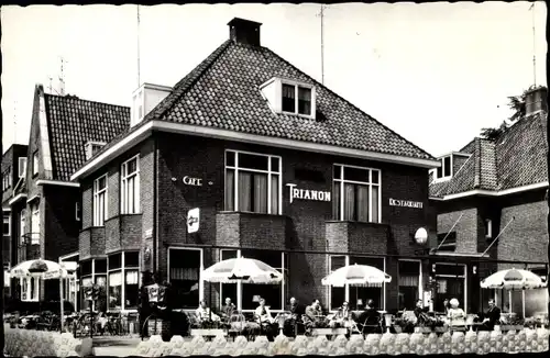 Ak Arnhem Gelderland Niederlande, Hotel Restaurant Trianon