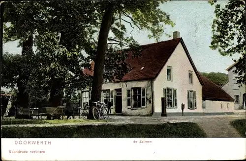 Ak Doorwerth Gelderland, Uitspanning de Zalmen