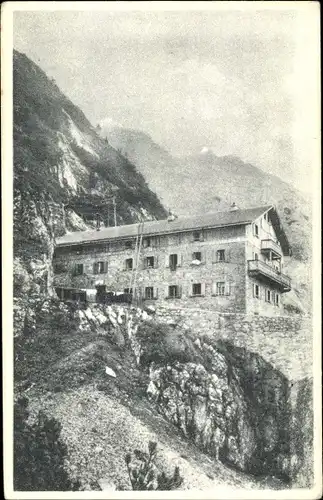 Ak Scharnitz in Tirol, Karwendelhaus auf der Hochalm