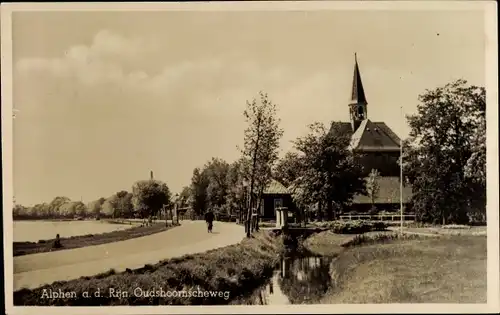 Ak Alphen aan den Rijn Südholland, Oudshoornscheweg