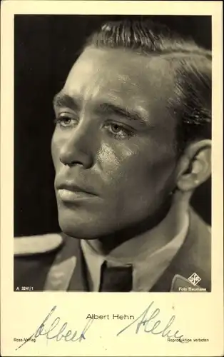 Ak Schauspieler Albert Hehn, Portrait, Autogramm