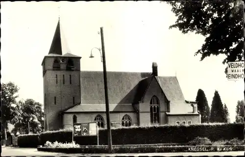 Ak Knegsel Nordbrabant Niederlande, R. K. Kerk