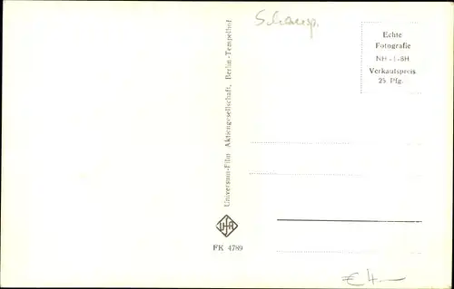 Ak Schauspielerin Sabine Sinjen, Portrait, Autogramm