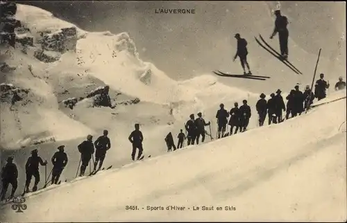 Ak L'Auvergne, Sports d'Hiver, le saut en skis