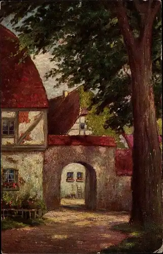 Künstler Ak Hoy, W., Home sweet home, Aus der Heimat