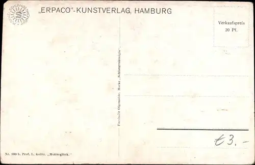 Künstler Ak Kolitz, L., Mutterglück, Frau stillt ihr Baby