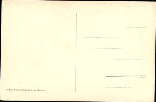 Ak Chamonix Mont Blanc Haute Savoie, Passage des Crevasses à la Mer de Glace