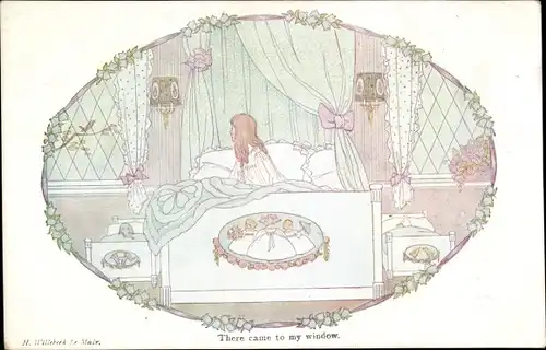 Künstler Ak Willebeek Le Mair, H., There came to my window