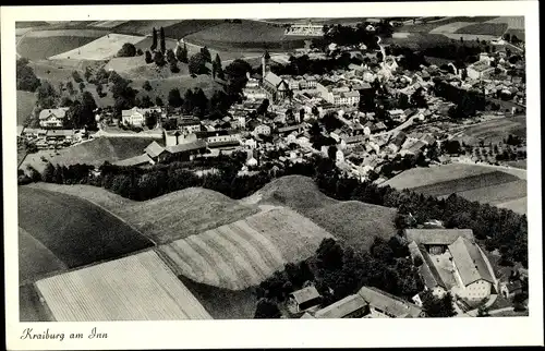 Ak Kraiburg am Inn Oberbayern, Luftbild