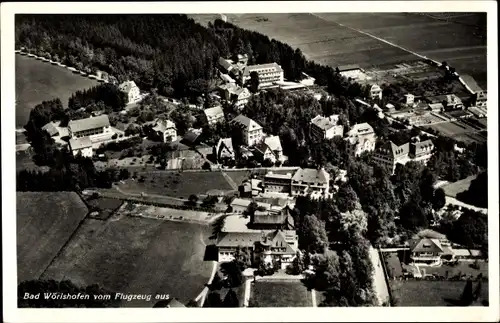 Ak Bad Wörishofen im Unterallgäu, Luftbild