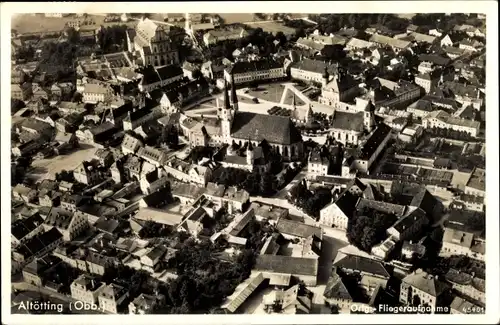 Ak Altötting in Oberbayern, Luftbild