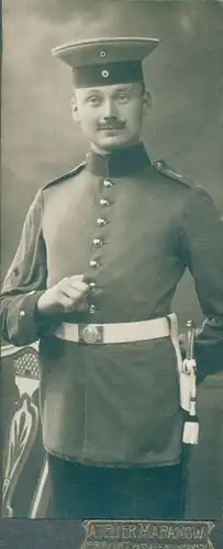 CdV Erfurt, Deutscher Soldat in Uniform, Standportrait