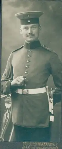CdV Erfurt, Deutscher Soldat in Uniform, Standportrait
