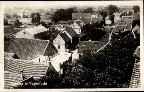 Ak Ouddorp Südholland, Vogelvlucht