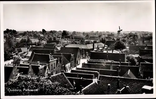 Ak Ouddorp Südholland, Panorama