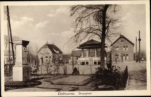 Ak Oostvoorne aan Zee Südholland, Dorpsplein