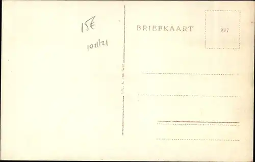 Ak Ooltgensplaat Südholland Niederlande, Kerkring