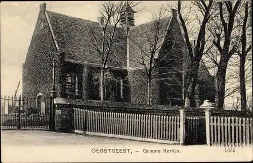 Ak Oegstgeest Südholland Niederlande, Groene Kerkje