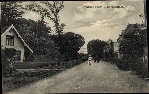 Ak Oegstgeest Südholland Niederlande, Geversstraat
