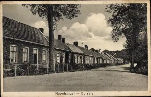 Ak Borssele Borsele Zeeland Niederlande, Noordsingel