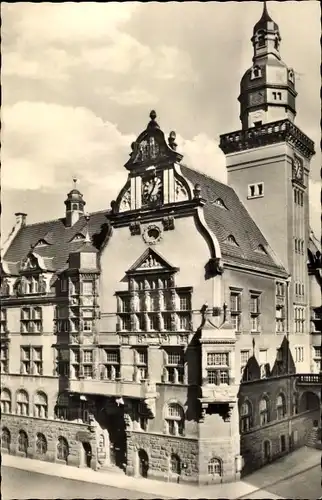 Ak Werdau in Sachsen, Rathaus