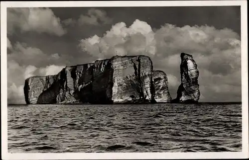 Ak Nordseeinsel Helgoland, Nordspitze und Lange Anna