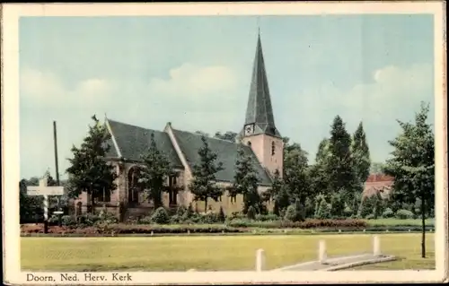 Ak Doorn Utrecht Niederlande, Ned. Herv. Kerk