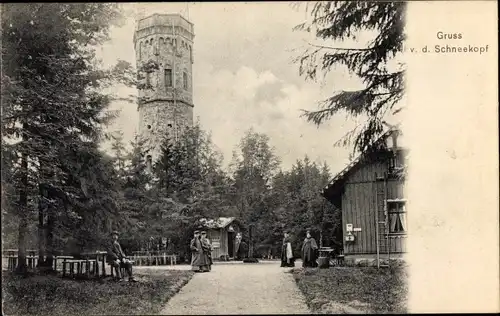 Ak Gehlberg Suhl in Thüringen, Schneekopf