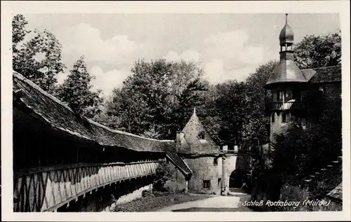 Ak Rochsburg Lunzenau in Sachsen, Schloss Rochsburg