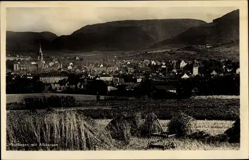 Ak Reutlingen in Württemberg, Ortsansicht mit Albbergen