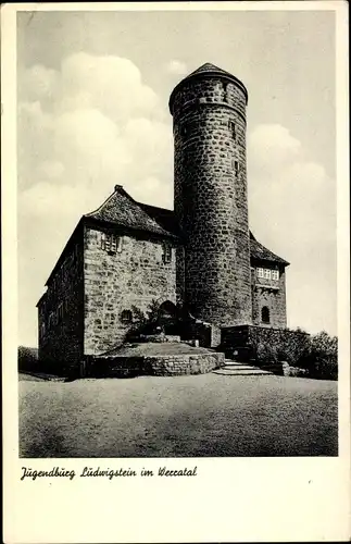 Ak Werleshausen Witzenhausen an der Werra, Jugendburg Ludwigstein