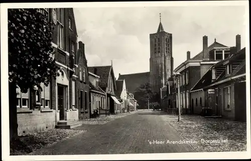 Ak 's Heer Arendskerke Zeeland Niederlande, Dorpsstraat