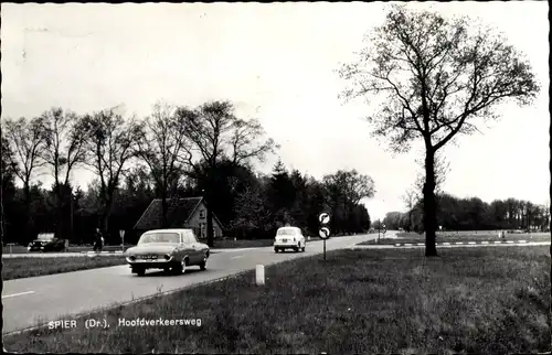 Ak Spier Drenthe, Hoofdverkeersweg