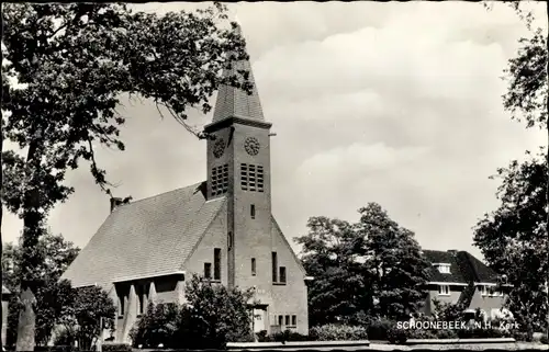 Ak Schoonebeek Drenthe Niederlande, Ned. Herv. Kerk