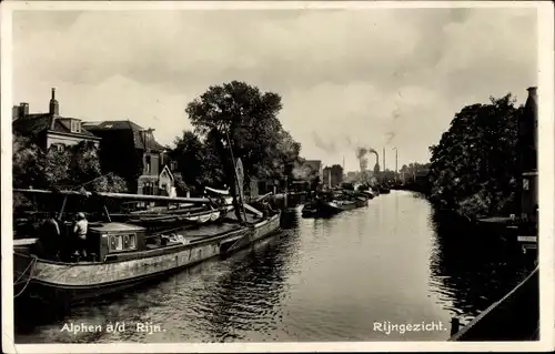 Ak Alphen aan den Rijn Südholland, Rijngezicht