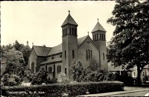 Ak Nieuw-Wehl Gelderland, R. K. Kerk