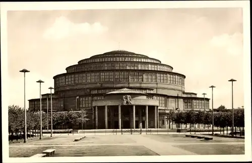 Ak Wrocław Breslau Schlesien, Jahrhunderthalle