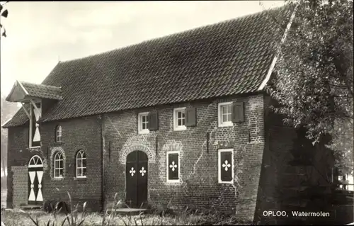 Ak Oploo Nordbrabant, Watermolen